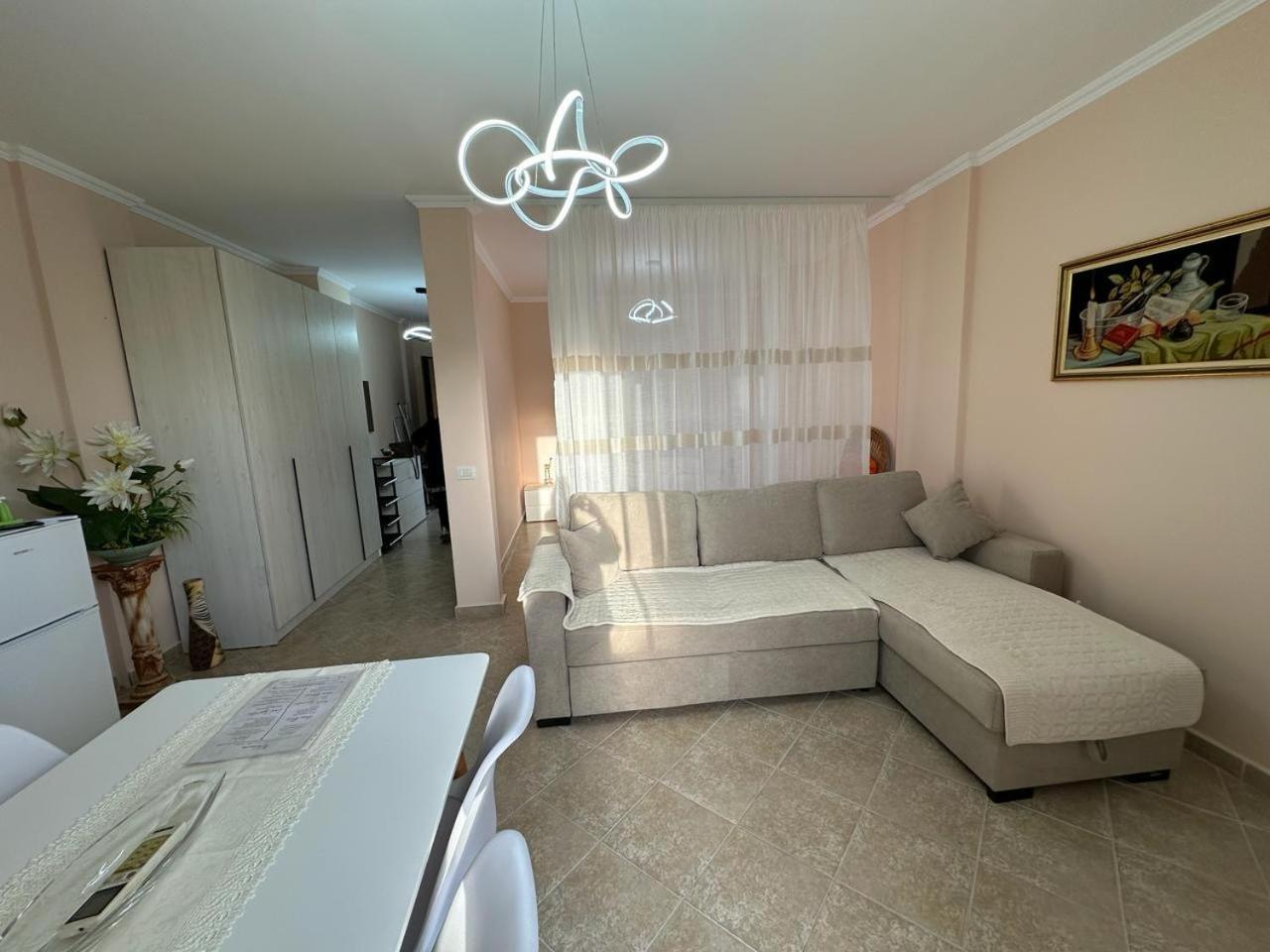 Sunset Sea View - Beachfront Balcony - Ac - Wifi Durres Exterior photo